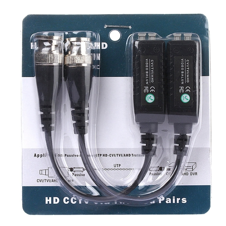 2 PCS HD 302B Coaxial CVI/TVI/AHD 1CH Passive Transceiver Video Balun, 302B 2 PCS HD 302B Coaxial CVI/TVI/AHD 1CH Passive Transceiver Video Balun, 302B